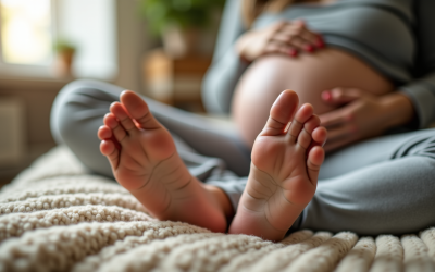 Pourquoi les pieds gonflent-ils pendant la grossesse