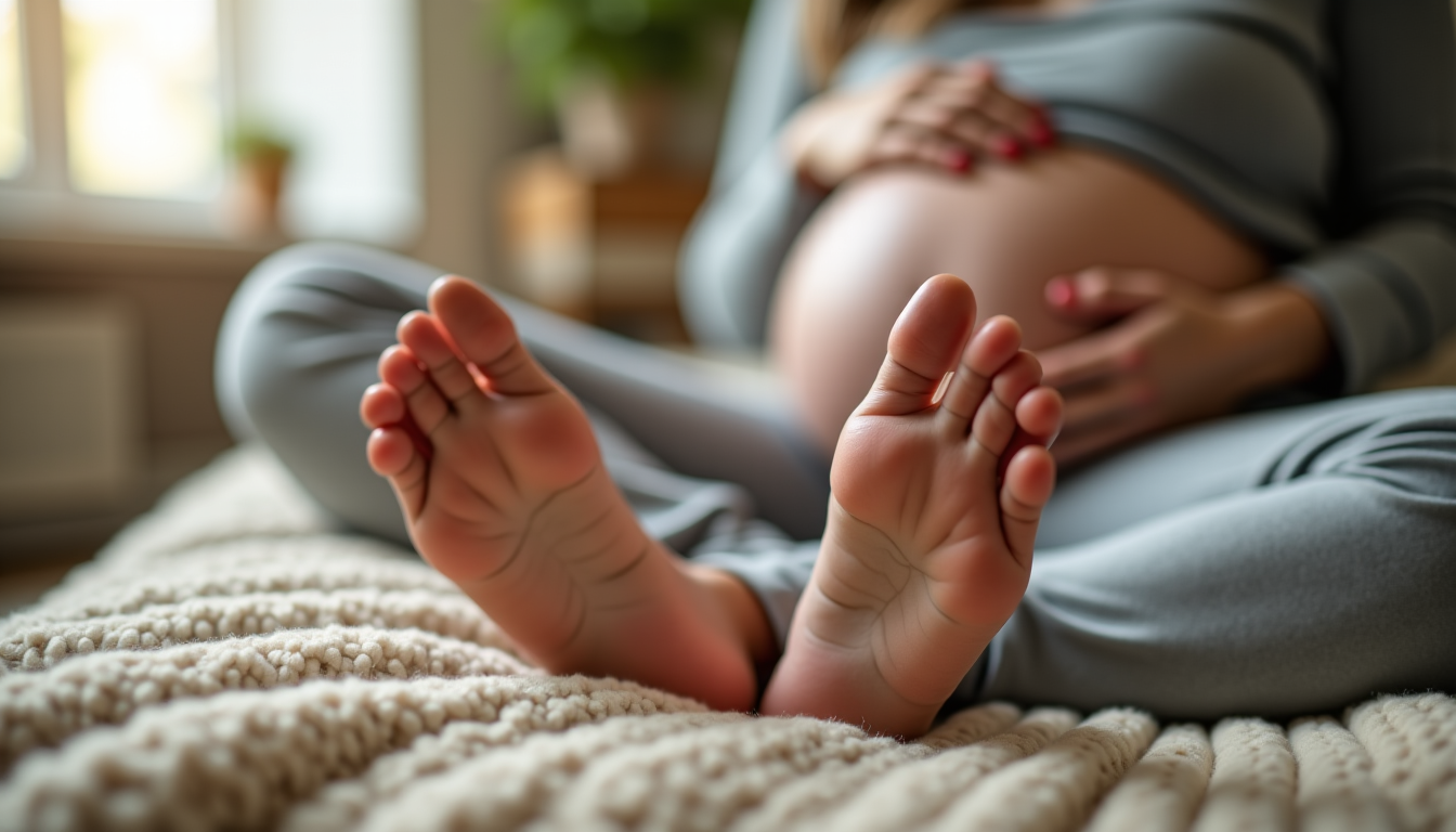 Pourquoi les pieds gonflent-ils pendant la grossesse